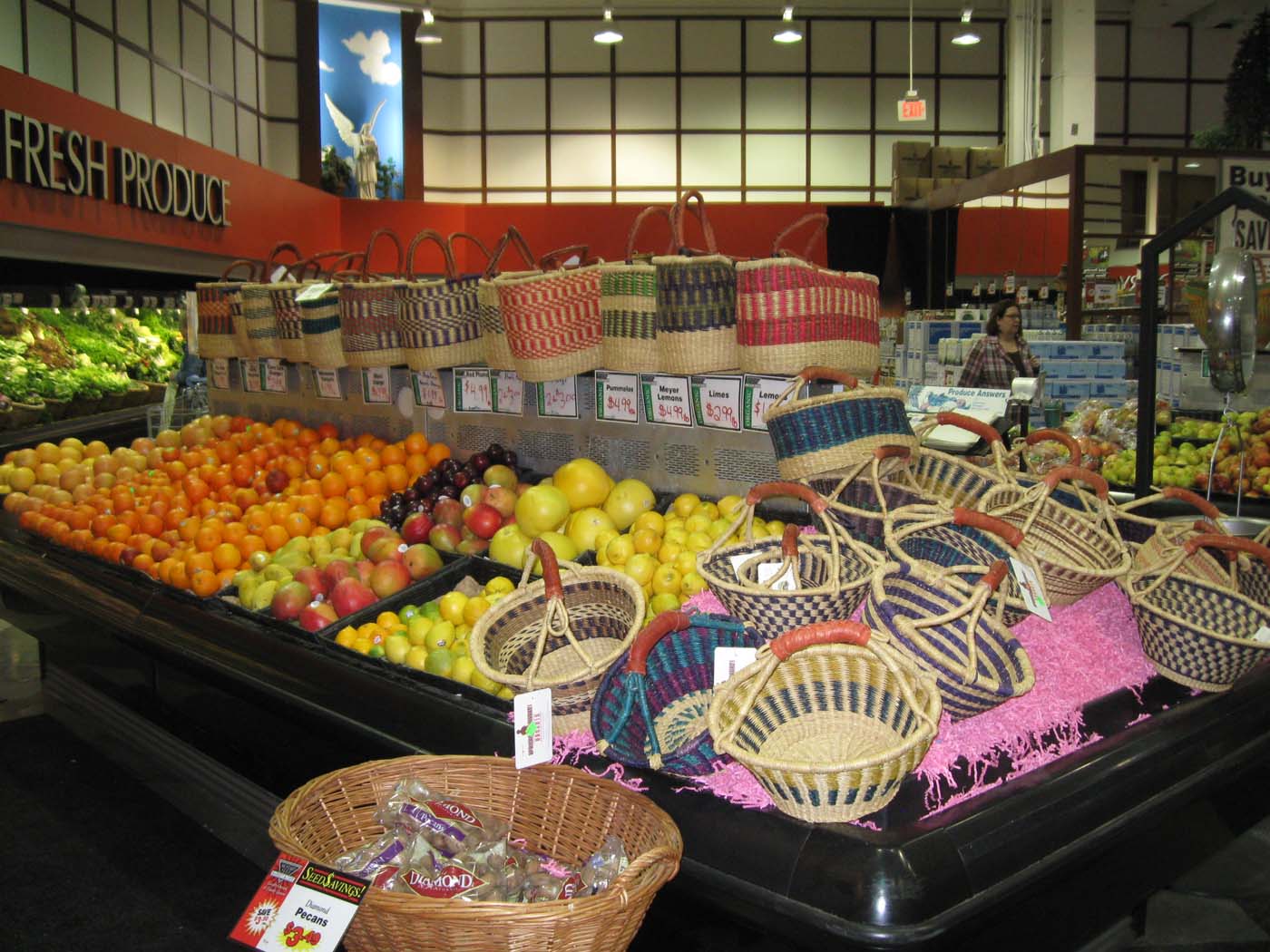 Promoting baskets around Easter and other holidays