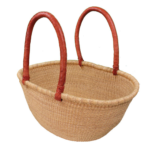 G-167N Double-weave natural XL oval baskets